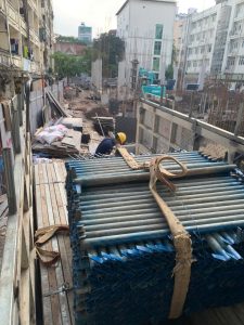 Dự án cho thuê giàn giáo tại 155 Hoàng Quốc Việt, Nghĩa Đô, Cầu Giấy