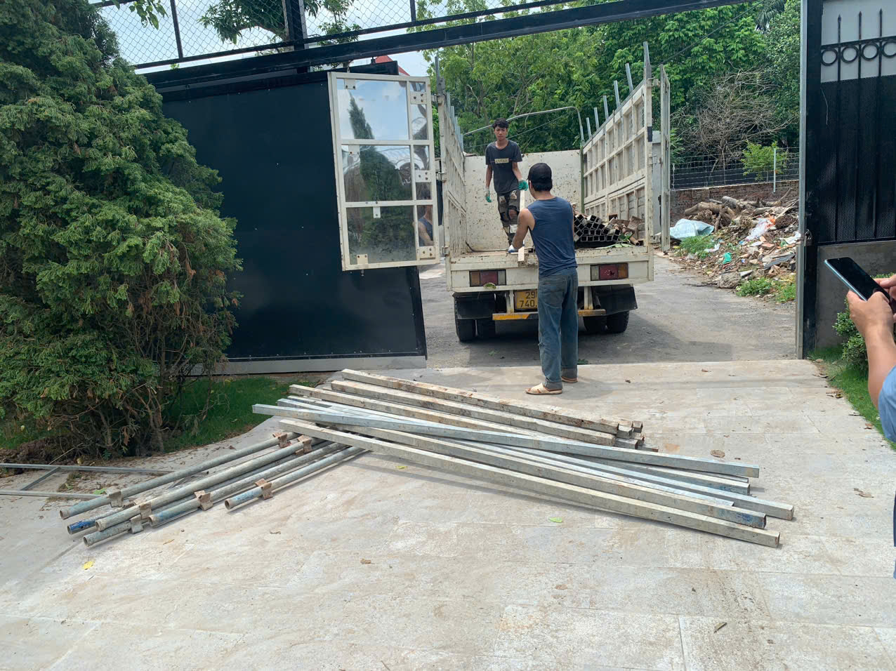 Dự án cho thuê giàn giáo tại 144 An Dương Vương, Tây Hồ, Hà Nội