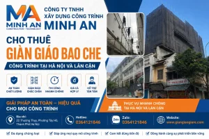 cho thuê giàn giáo bao che tại hà nội